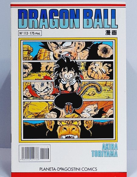 CÓMIC DE KIOSCO DRAGÓN BALL 113 SERIE BLANCA PLANETA DEAGOSTINI MANGA AKIRA TORIYAMA