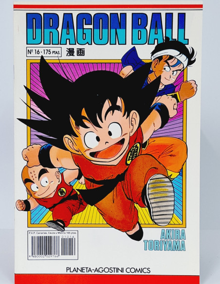 CÓMIC EXCELENTE DRAGÓN BALL 16 SERIE BLANCA PLANETA DEAGOSTINI MANGA AKIRA TORIYAMA