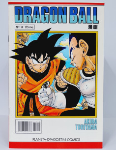 CÓMIC EXCELENTE DRAGÓN BALL 114 SERIE BLANCA PLANETA...