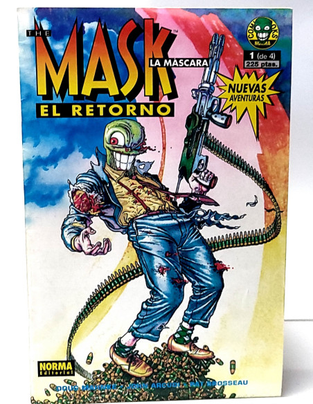 EXCELENTE ESTADO LA MASCARA 1 EL RETORNO THE MASK NORMA COMICS GRAPA