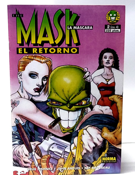 EXCELENTE ESTADO LA MASCARA 2 EL RETORNO THE MASK NORMA COMICS GRAPA