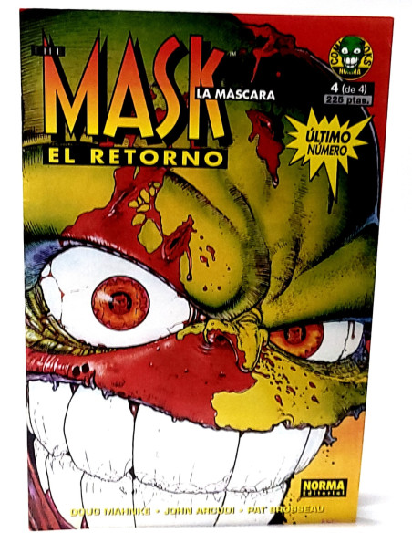 EXCELENTE ESTADO LA MASCARA 4 EL RETORNO THE MASK NORMA COMICS GRAPA