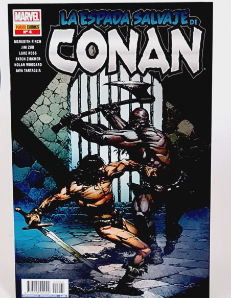 CÓMIC DE KIOSCO LA ESPADA SALVAJE DE CONAN 4 PANINI MARVEL GRAPA NOVIEMBRE 19