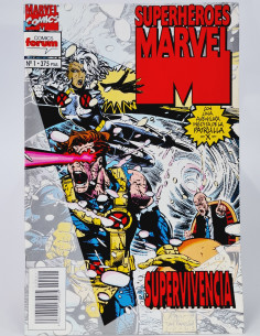 CÓMIC CASI EXCELENTE SUPERHÉROES MARVEL 1 SUPERVIVENCIA...