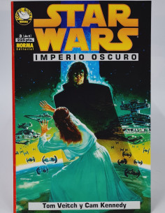 CÓMIC CASI EXCELENTE STAR WARS 3 IMPERIO OSCURO NORMA GRAPA