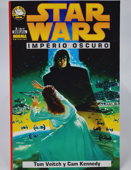 CÓMIC CASI EXCELENTE STAR WARS 3 IMPERIO OSCURO NORMA GRAPA