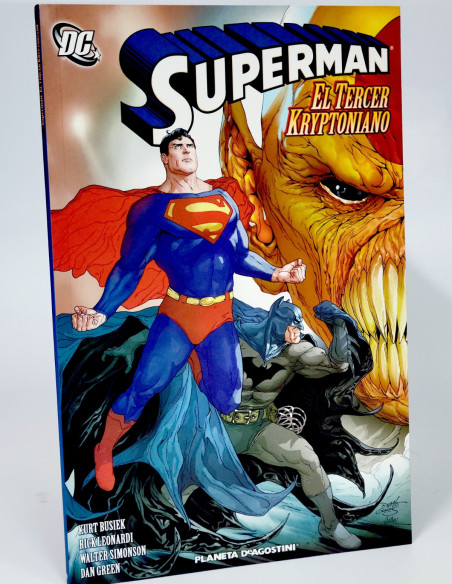 CÓMIC DE KIOSCO SUPEMAN EL TERCER KRYPTONIANO DC PLANETA DEAGOSTINI