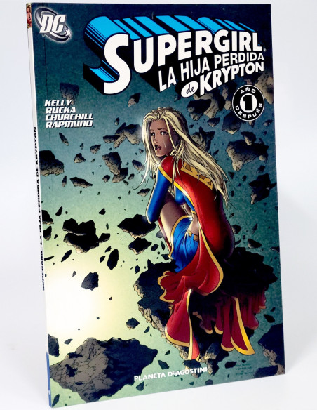 CÓMIC DE KIOSCO SUPERGIRL LA HIJA PERDIDA DE KRYPTON DC PLANETA DEAGOSTINI