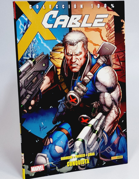 CÓMIC DE KIOSCO CABLE 1 CONQUISTA COLECCIÓN 100 % PANINI MARVEL
