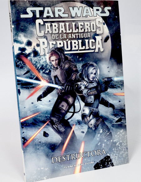 CÓMIC DE KIOSCO STAR WARS CABALLEROS DE LA ÚLTIMA REPÚBLICA DESTRUCTORA PLANETA DEAGOSTINI