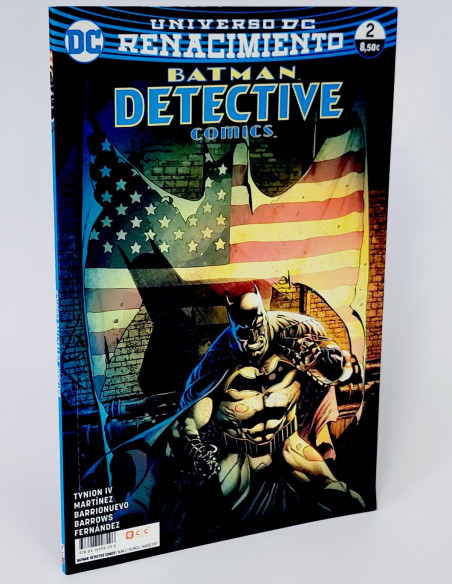 CÓMIC DE KIOSCO UNIVERSO DC RENACIMIENTO BATMAN DETECTIVE 2 COMICS ECC