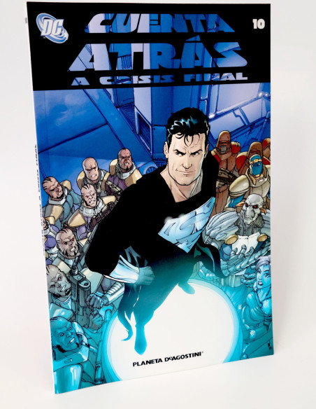 CÓMIC DE KIOSCO CUENTA ATRAS A CRISIS FINAL 10 DC PLANETA DEAGOSTINI