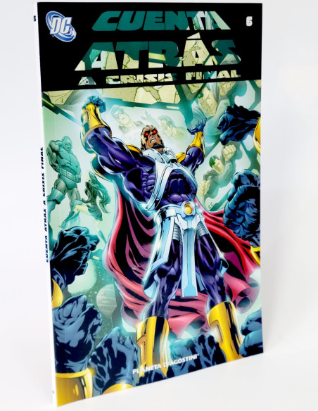 CÓMIC DE KIOSCO CUENTA ATRAS A CRISIS FINAL 6 DC PLANETA DEAGOSTINI
