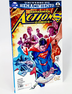 CÓMIC DE KIOSCO SUPERMAN ACTION CÓMICS RENACIMIENTO 8...