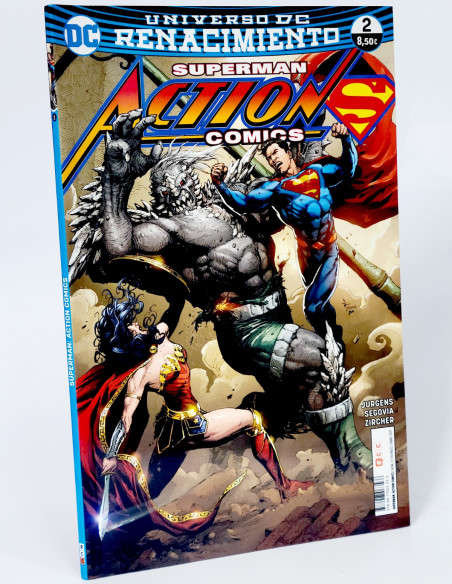 CÓMIC DE KIOSCO SUPERMAN ACTION CÓMICS UNIVERSO DC RENACIMIENTO 2 ECC