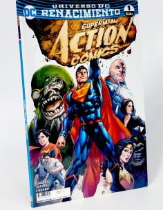 CÓMIC DE KIOSCO SUPERMAN ACTION CÓMICS UNIVERSO DC...