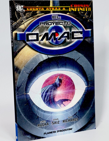 CÓMIC DE KIOSCO EL PROYECTO OMAC CRISIS INFINITA DC PLANETA DE AGOSTINI BATMAN