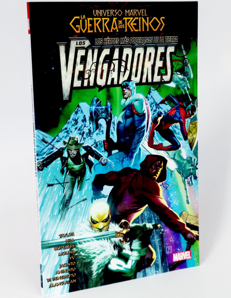 CÓMIC DE KIOSCO UNIVERSO MARVEL LA GUERRA DE LOS REINOS LOS VENGADORES PANINI MARVEL