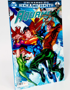 CÓMIC DE KIOSCO AQUAMAN RENACIMIENTO 2 UNIVERSO DC ECC