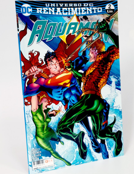 CÓMIC DE KIOSCO AQUAMAN RENACIMIENTO 2 UNIVERSO DC ECC
