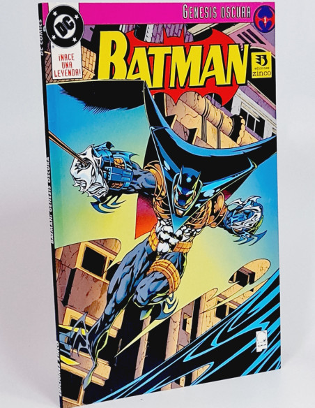 CÓMIC DE KIOSCO BATMAN GÉNESIS OSCURA 1 EDICIONES ZINCO DC NACE UNA LEYENDA