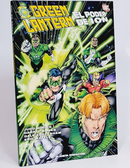 CÓMIC DE KIOSCO GREEN LANTERN EL PODER DE ION 2008 EDITORIAL PLANETA DEAGOSTINI DC