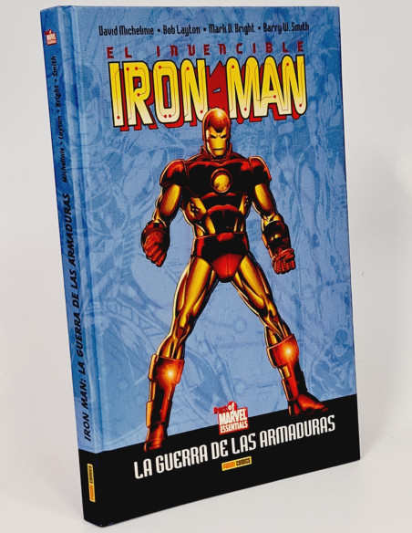 CÓMIC DE KIOSCO EL INVENCIBLE IRON MAN LA GUERRA DE LAS ARMADURAS PANINI MARVEL TAPA DURA