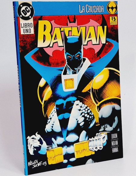 CÓMIC DE KIOSCO BATMAN LA CRUZADA LIBRO UNO 1 KNIGHTSEND EDICIONES ZINCO DC CÓMICS