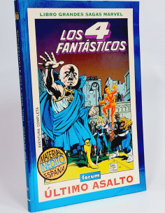 CÓMIC EXCELENTE LOS 4 FANTÁSTICOS 2 ÚLTIMO ASALTO LIBRO...