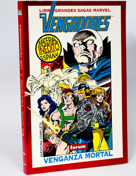 CÓMIC EXCELENTE LOS VENGADORES 1 VENGANZA MORTAL LIBRO GRANDES SAGAS MARVEL FORUM