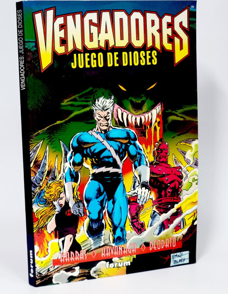 CÓMIC DE KIOSCO LOS VENGADORES JUEGO DE DIOSES MARVEL FORUM