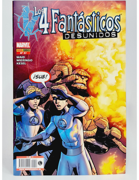 CÓMIC DE KIOSCO LOS 4 FANTASTICOS DESUNIDOS 27 PANINI VOL5 VOL.5 VOLUMEN MARVEL