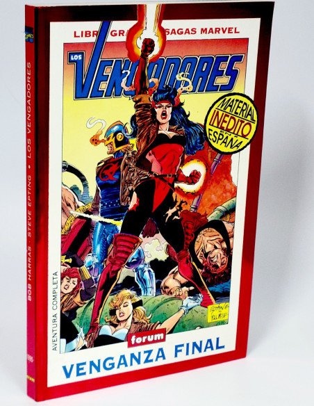 CÓMIC DE KIOSCO LOS VENGADORES 2 VENGANZA FINAL LIBRO GRANDES SAGAS MARVEL FORUM