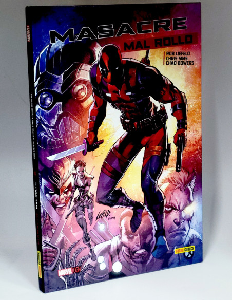 CÓMIC EXCELENTE MASACRE MAL ROLLO PANINI COMICS MARVEL TAPA DURA