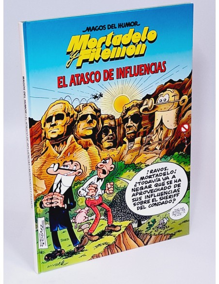 CÓMIC DE KIOSCO EL ATASCO DE INFLUENCIAS MAGOS DEL HUMOR TAPA DURA