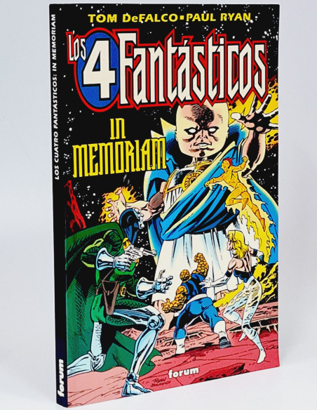 CÓMIC DE KIOSCO LOS 4 CUATRO FANTÁSTICOS IN MEMORIAM 1996 FORUM MARVEL