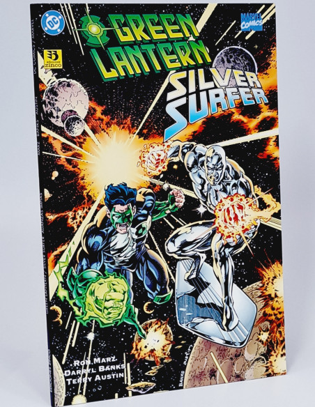 CÓMIC DE KIOSCO GREEN LANTERN ALIANZAS IMPIAS CROSSOVER PRESTIGIO DC EDICIÓNES ZINCO