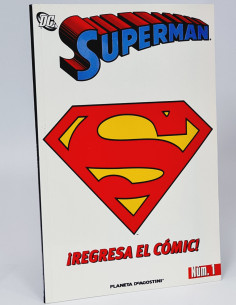 CÓMIC DE KIOSCO SUPERMAN 1 REGRESA AL CÓMIC DC PLANETA...