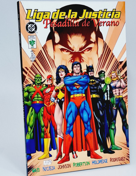 CÓMIC CASI EXCELENTE LIGA DE LA JUSTICIA PESADILLA DE VERANO TOMO 0 DC VID