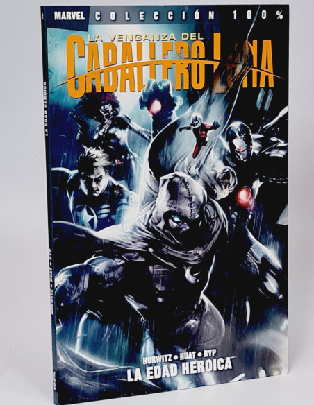 CÓMIC DE KIOSCO LA VENGANZA DEL CABALLERO LUNA LA EDAD HEROICA COLECCIÓN 100% MARVEL PANINI CÓMICS