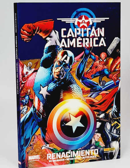 CÓMIC DE KIOSCO CAPITÁN AMÉRICA RENACIMIENTO COLECCIÓN 100% MARVEL PANINI CÓMICS