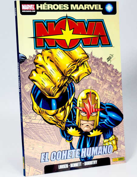 CÓMIC DE KIOSCO HÉROES MARVEL NOVA EL COHETE HUMANO PANINI COMICS