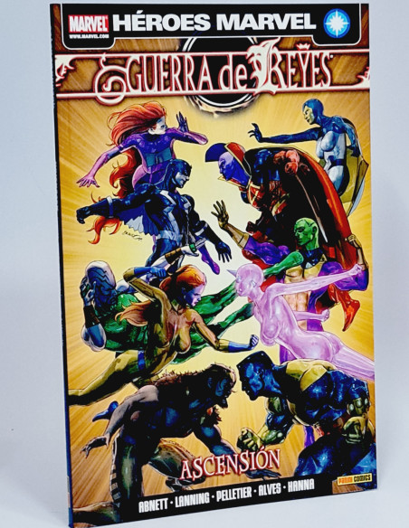 CÓMIC DE KIOSCO GUERRA DE REYES ASCENSIÓN HÉROES MARVEL PANINI CÓMICS