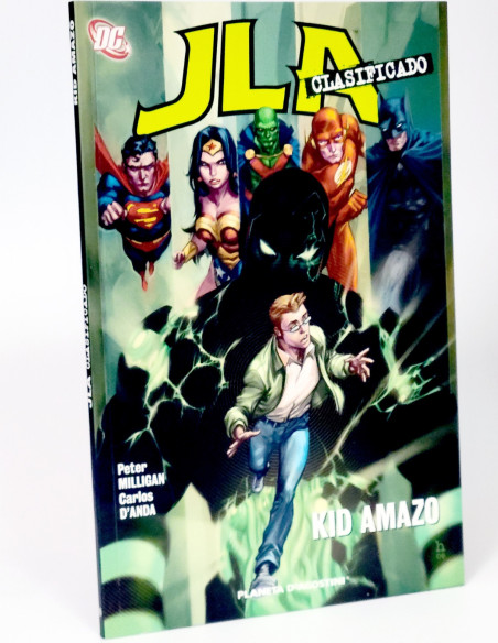 CÓMIC DE KIOSCO JLA CLASIFICADO KID AMAZO DC CÓMICS PLANETA DEAGOSTINI