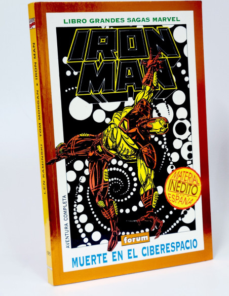 CÓMIC EXCELENTE IRON MAN 2 MUERTE EN EL CIBERESPACIO LIBROS GRANDES SAGAS MARVEL FORUM