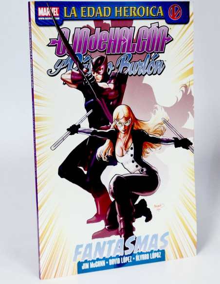 CÓMIC DE KIOSCO OJO DE HALCÓN Y PÁJARO BURLÓN FANTASMAS LA EDAD HEROICA 2011 PANINI MARVEL