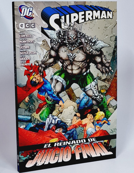 CÓMIC DE KIOSCO SUPERMAN EL REINADO DE JUICIO FINAL ECC DC COMÍCS