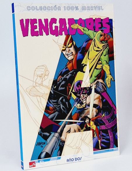 CÓMIC EXCELENTE VENGADORES AÑO DOS COLECCIÓN 100% MARVEL PANINI