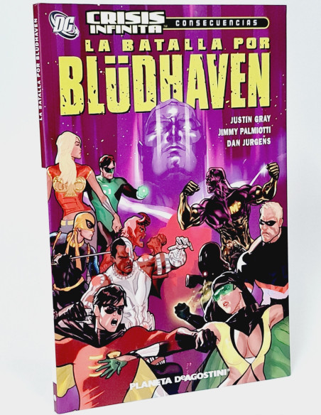 CÓMIC DE KIOSCO LA BATALLA POR BLUDHAVEN DC CRISIS INFINITAS CONSECUENCIAS PLANETA DEAGOSTINI