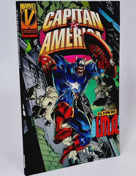 CÓMIC DE KIOSCO CAPITÁN AMÉRICA EL FIN DE IMA 1996 COMICS FORUM MARVEL